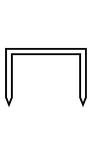 BOW Spony Typ 80, 6 mm (5 000 ks) 2405406