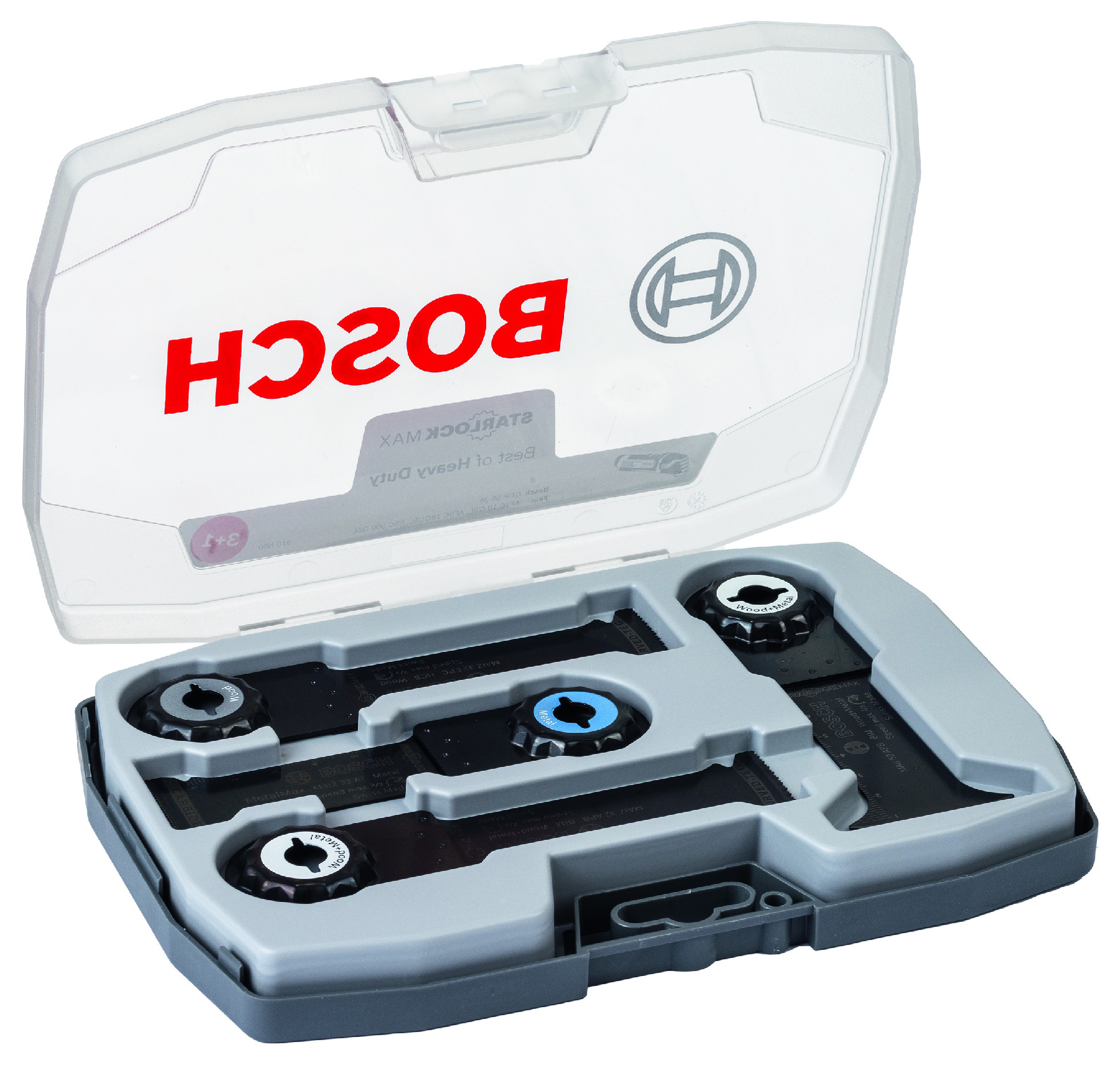 Sada Heavy Duty (4 ks) pro multifunkční nářadí Bosch Starlock Max