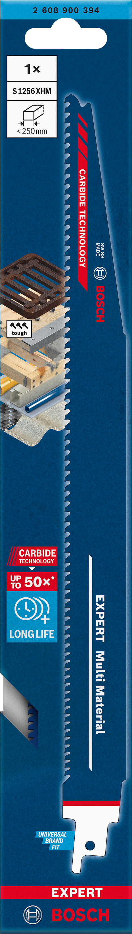 Pilový list do pily ocasky Bosch EXPERT Multi Material S 1256 XHM (obrázek 3)