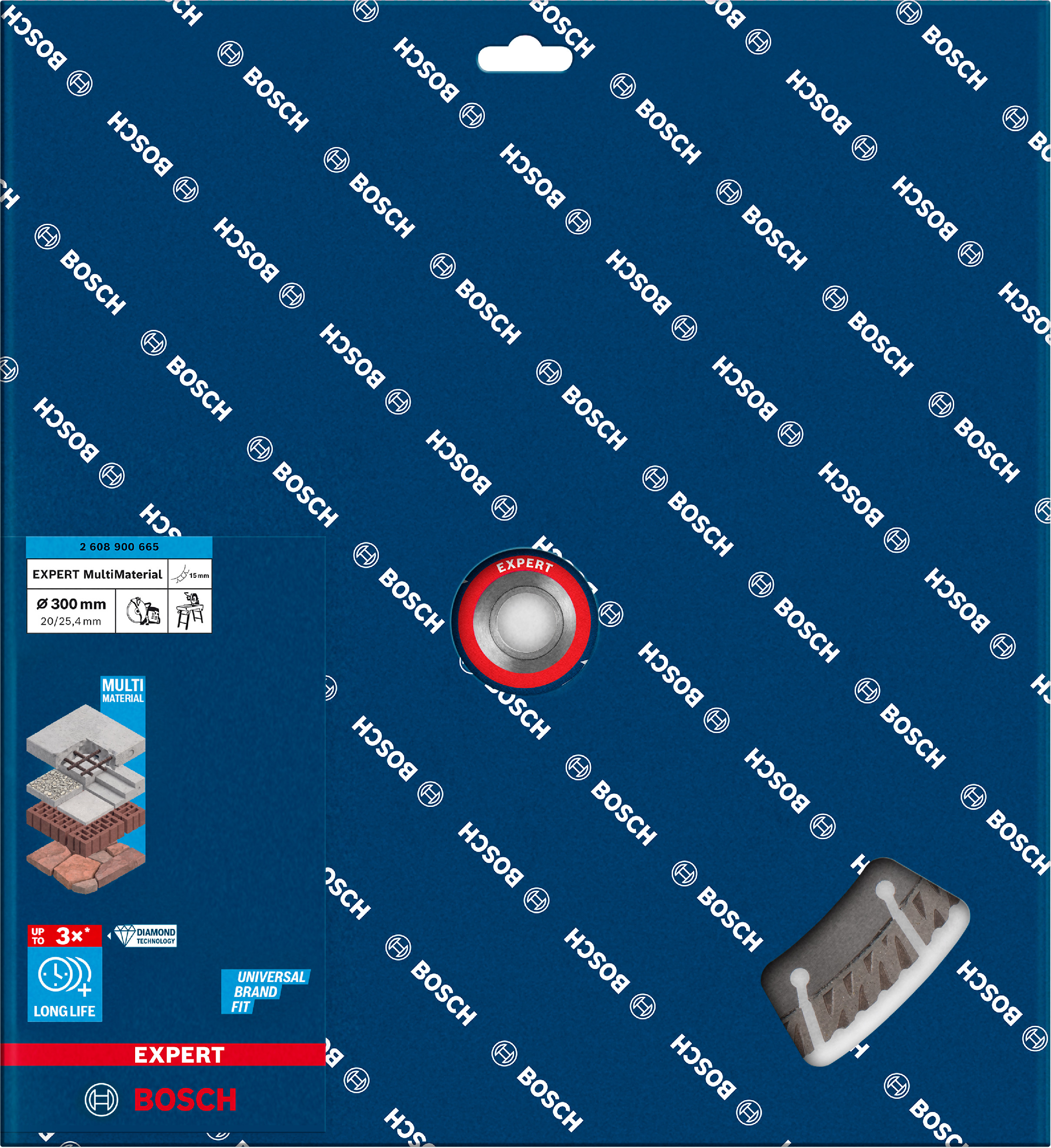 Diamantový řezný kotouč Bosch EXPERT MultiMaterial Dostupné varianty: Diamantový řezný kotouč Bosch EXPERT MultiMaterial 450x25,4 mm (obrázek 9)