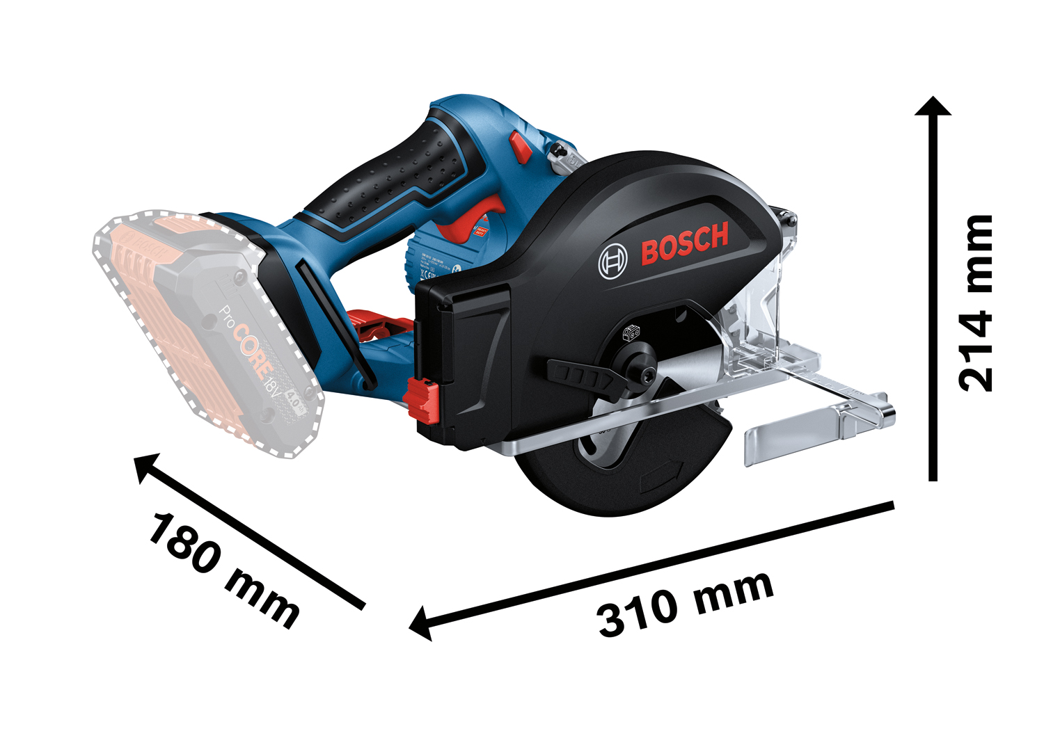 Bosch GKM 18V-50 06016B8002