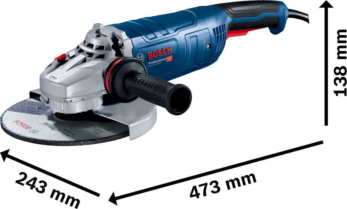 Bosch GWS 24-230 P Professional 06018C3100 (obrázek 3)