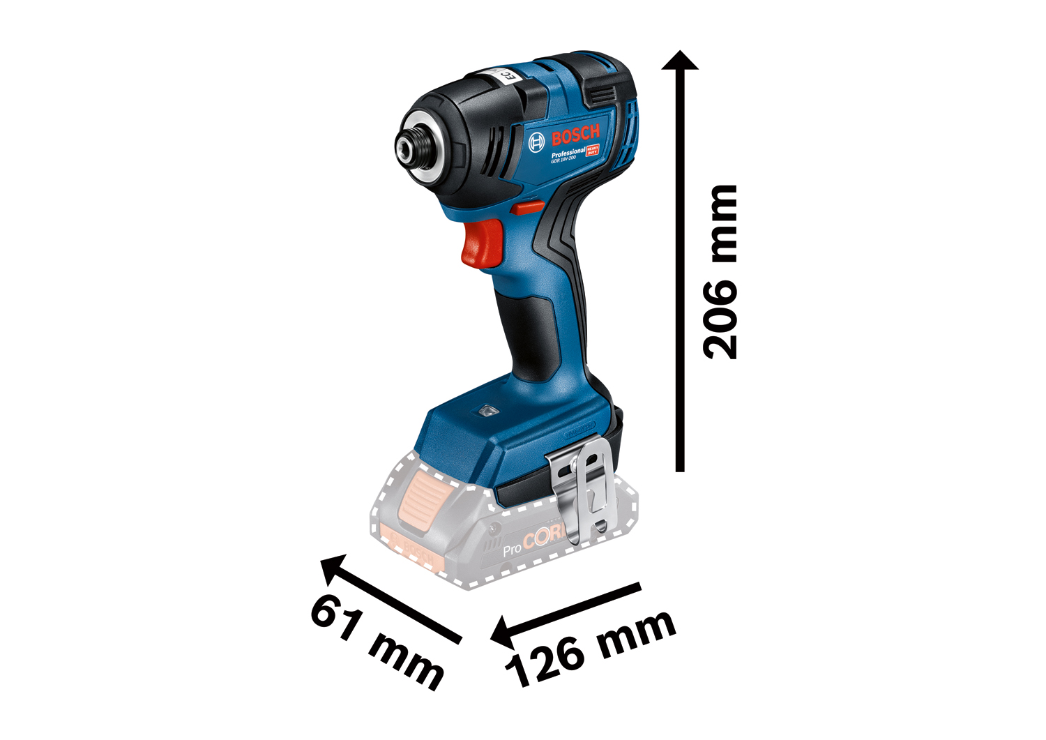Bosch GDR 18V-200 Professional 0.601.9J2.107 (obrázek 3)