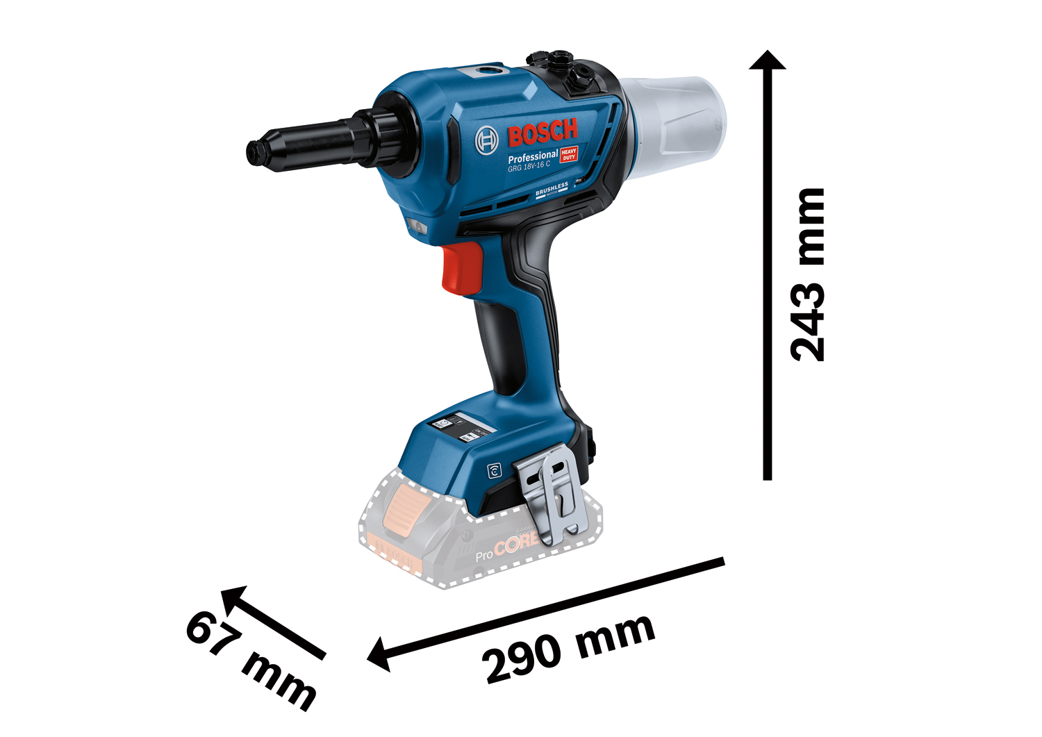 Bosch Professional GRG 18V-16 C 0.601.9K5.001 (obrázek 3)