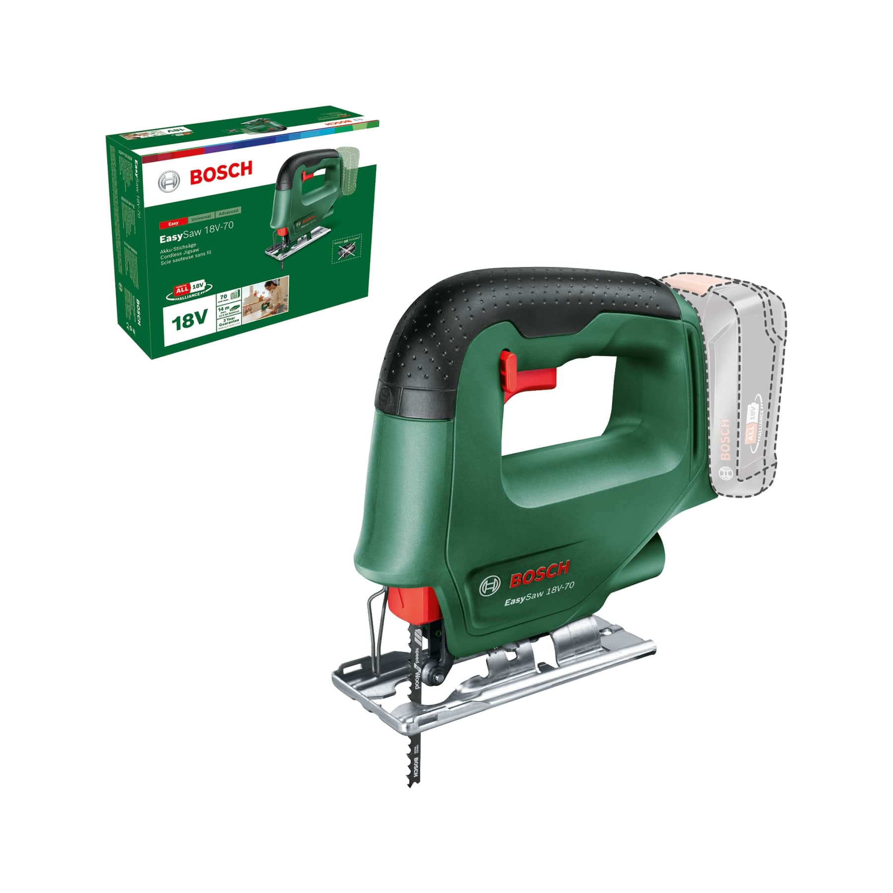 Bosch EasySaw 18V-70 0.603.012.000