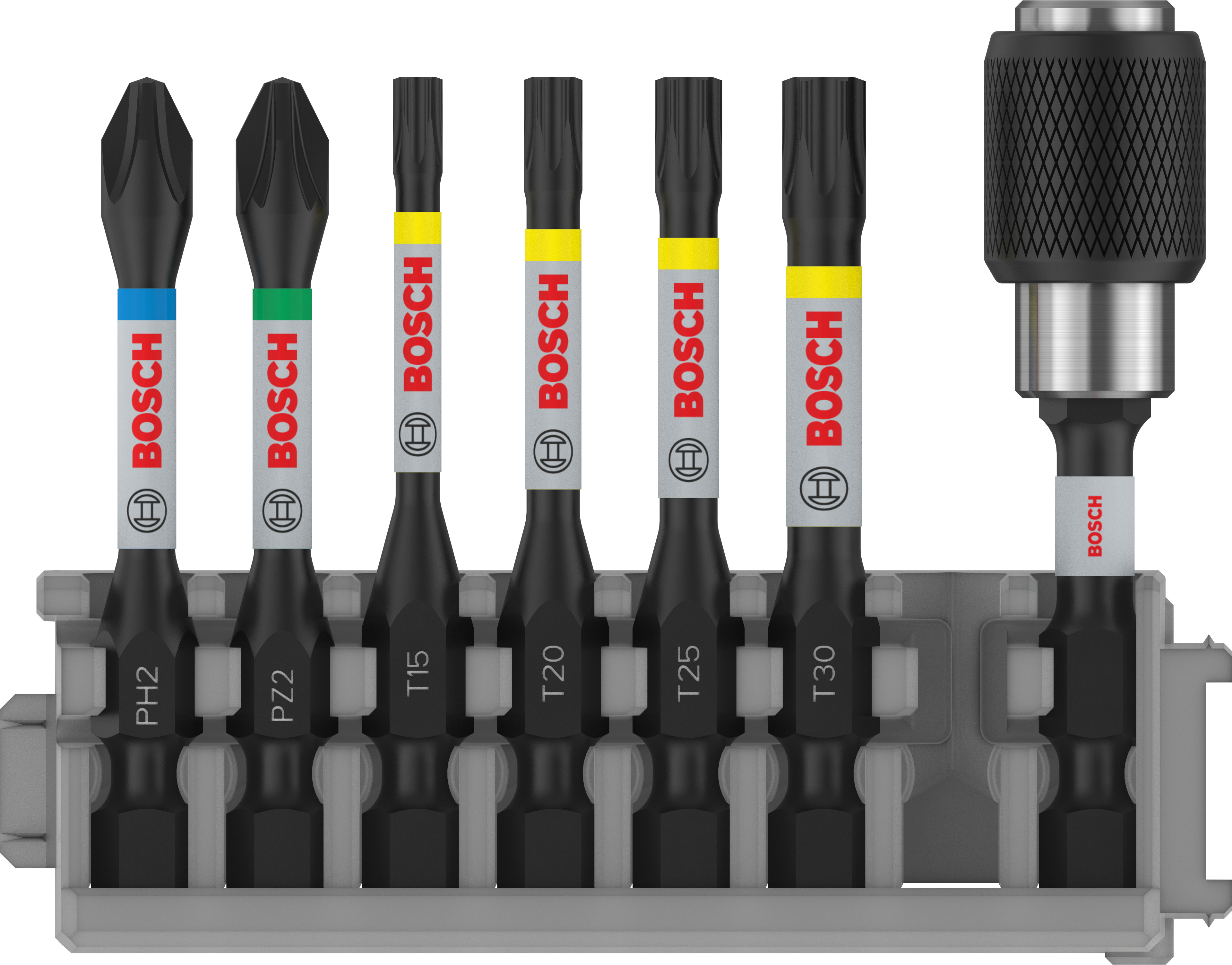 Sada bitů Bosch PRO Impact Set s Quick Change držákem (Pick and Click)