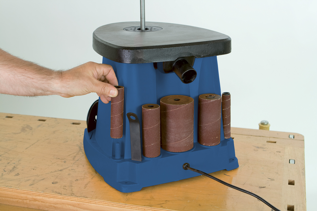 Oscilační válečková bruska Scheppach OSM 100