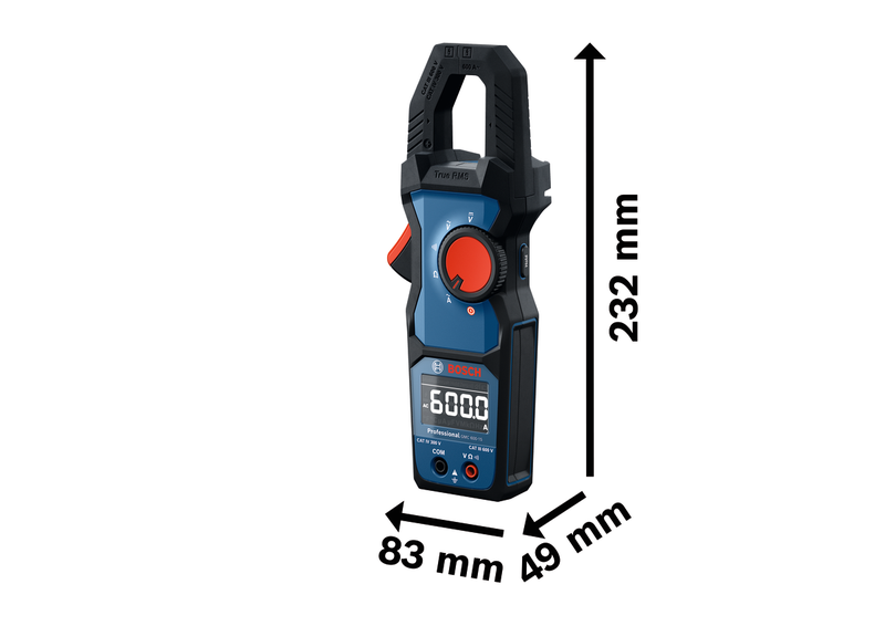 BOSCH Klešťový multimetr GMC 600-15 Professional