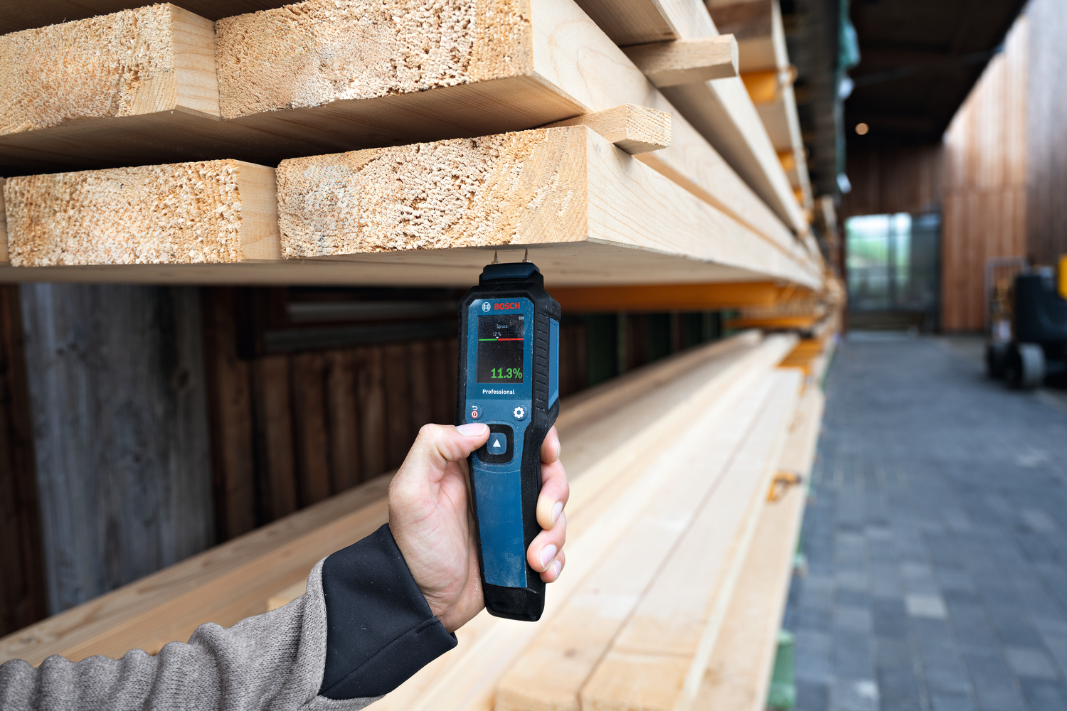 Měřič vlhkosti dřeva Bosch GMP 1-13