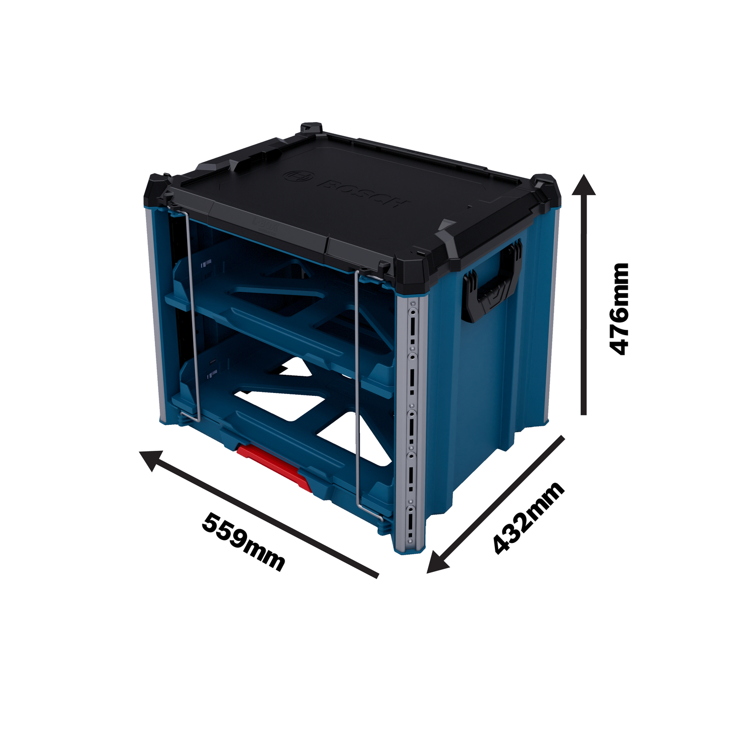 Kufrový systém Bosch L-BOXX Contractor Rack 2