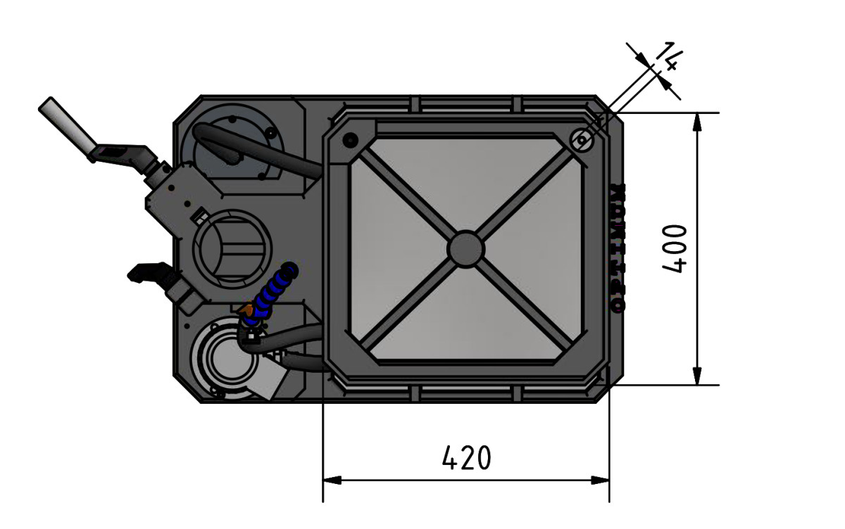 OPTIMUM Sloupová převodová vrtačka OPTIMUM® OPTIdrill DH 35 V (obrázek 6)