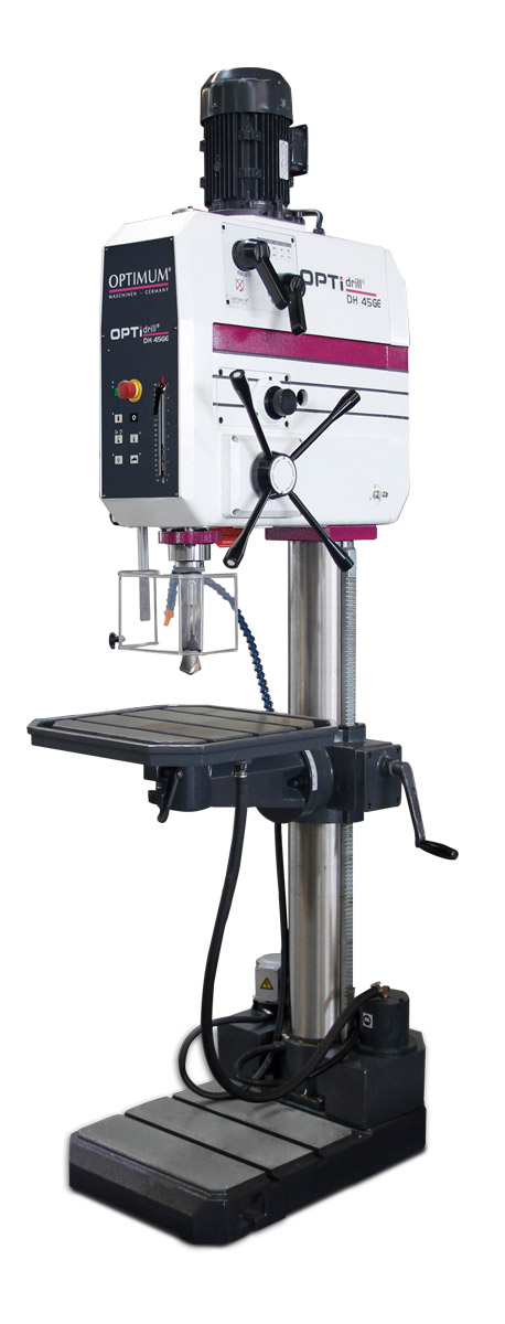 Sloupová převodová vrtačka OPTIMUM® OPTIdrill DH 45 GE