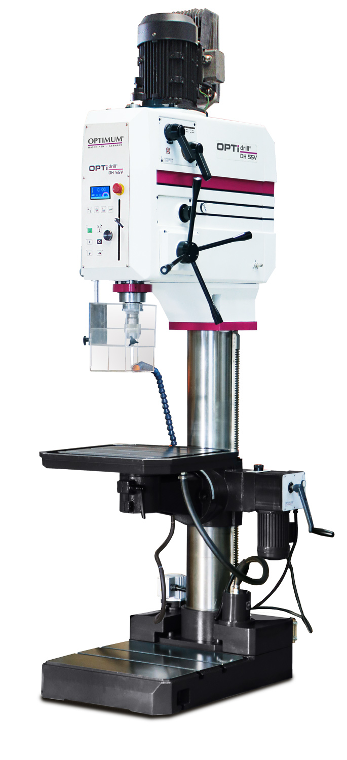 Sloupová převodová vrtačka OPTIMUM® OPTIdrill DH DH 55V