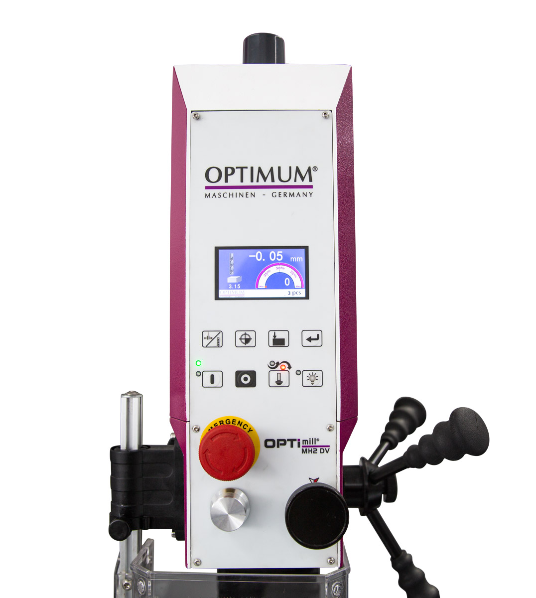 OPTIMUM Vrtačko-frézka OPTIMUM® OPTImill MH 2 DV
