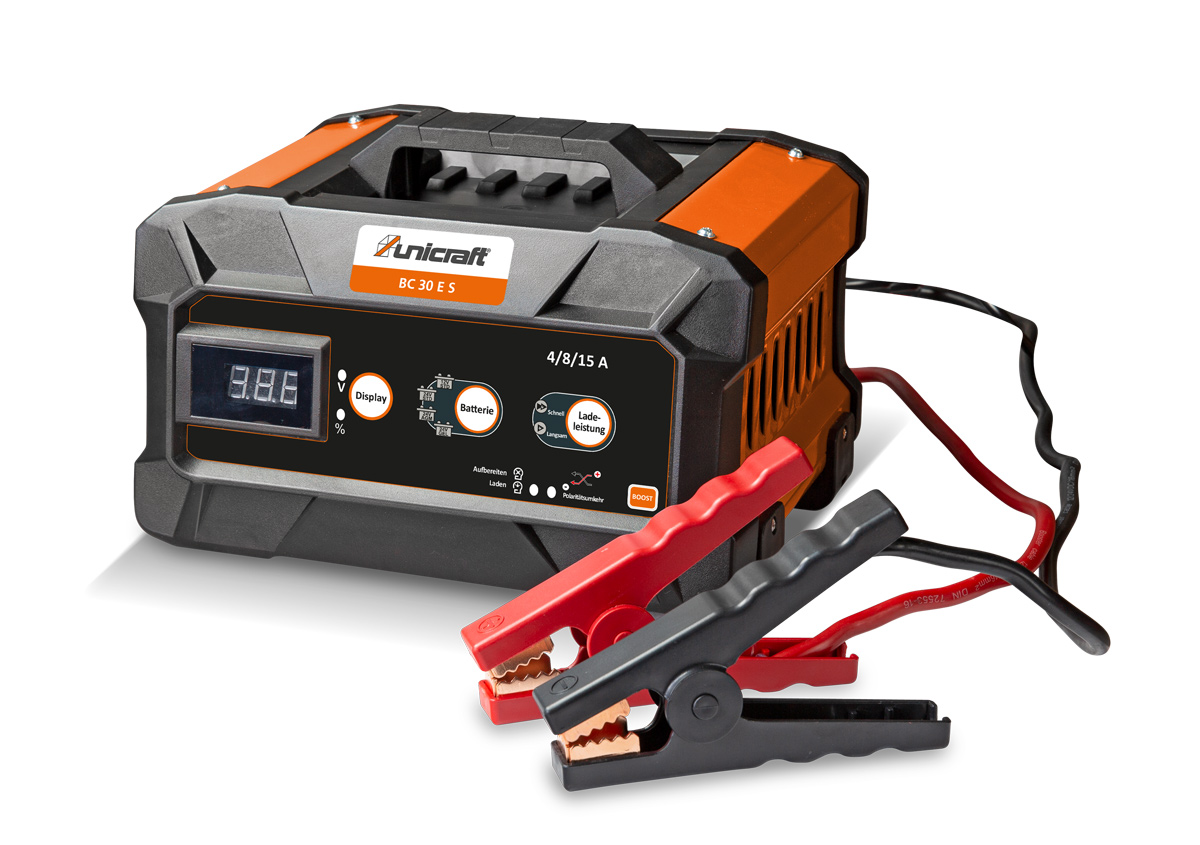 Nabíječka autobaterií Unicraft® BC 30 E S