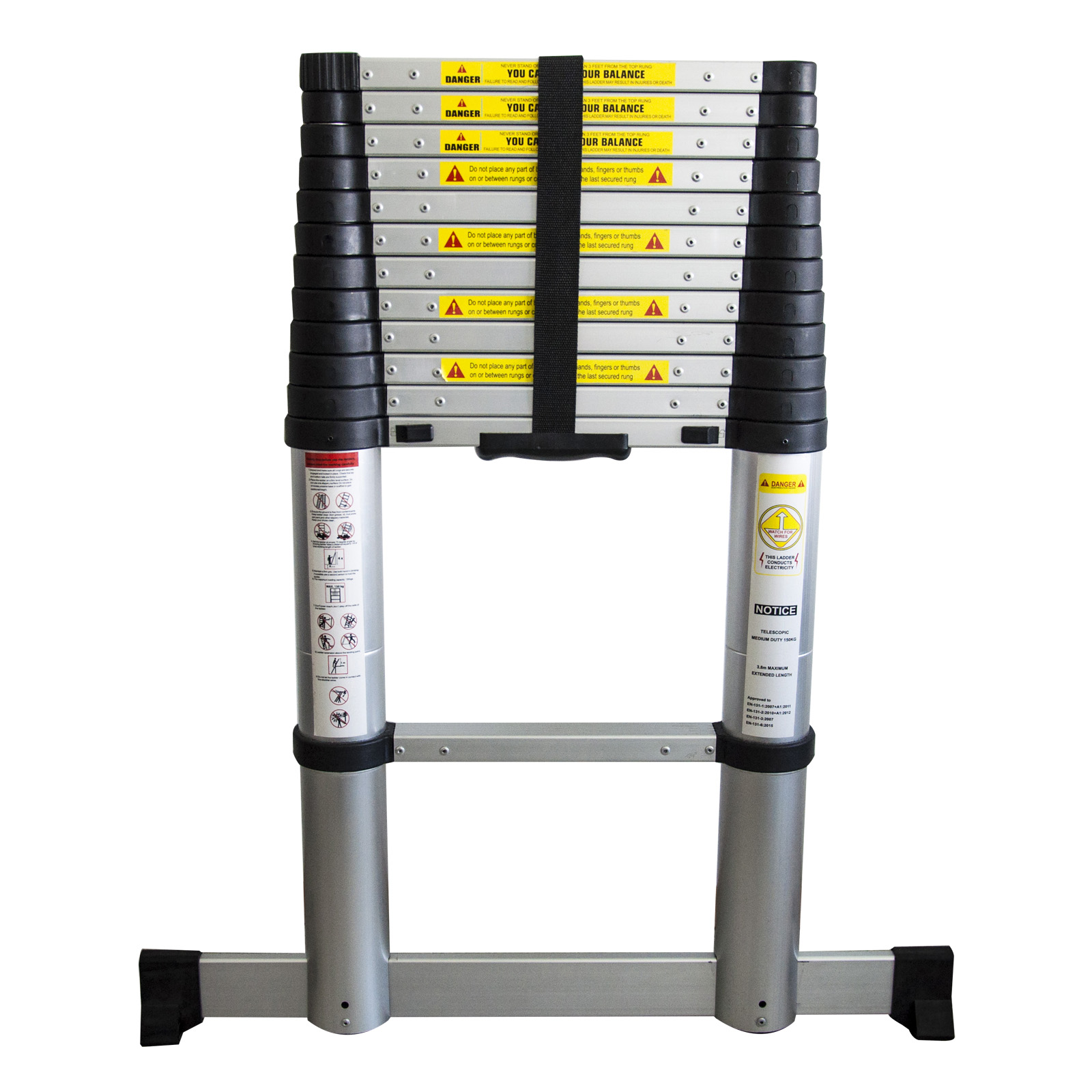 XTline Teleskopický žebřík 3,8m