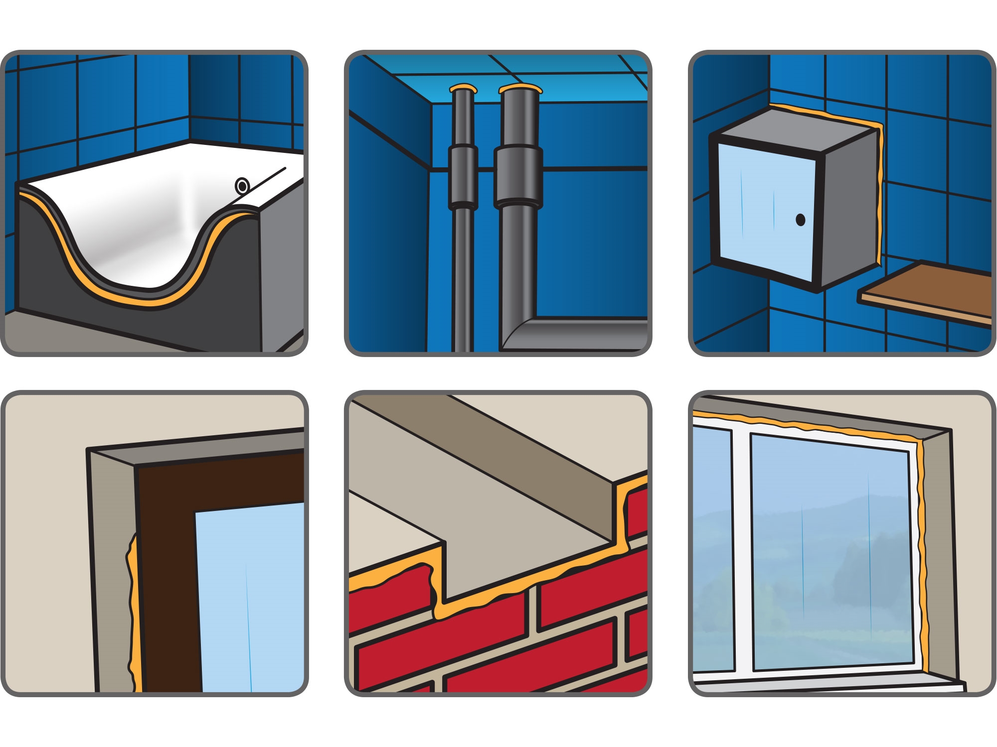 FORTUM pistole na PU pěnu PROFI 4770830