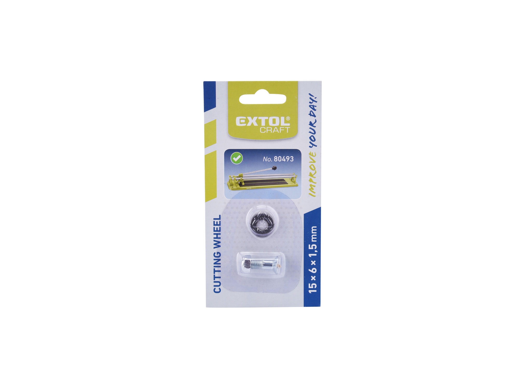 EXTOL CRAFT Náhradní kolečko do řezačky 15x6x1.5mm