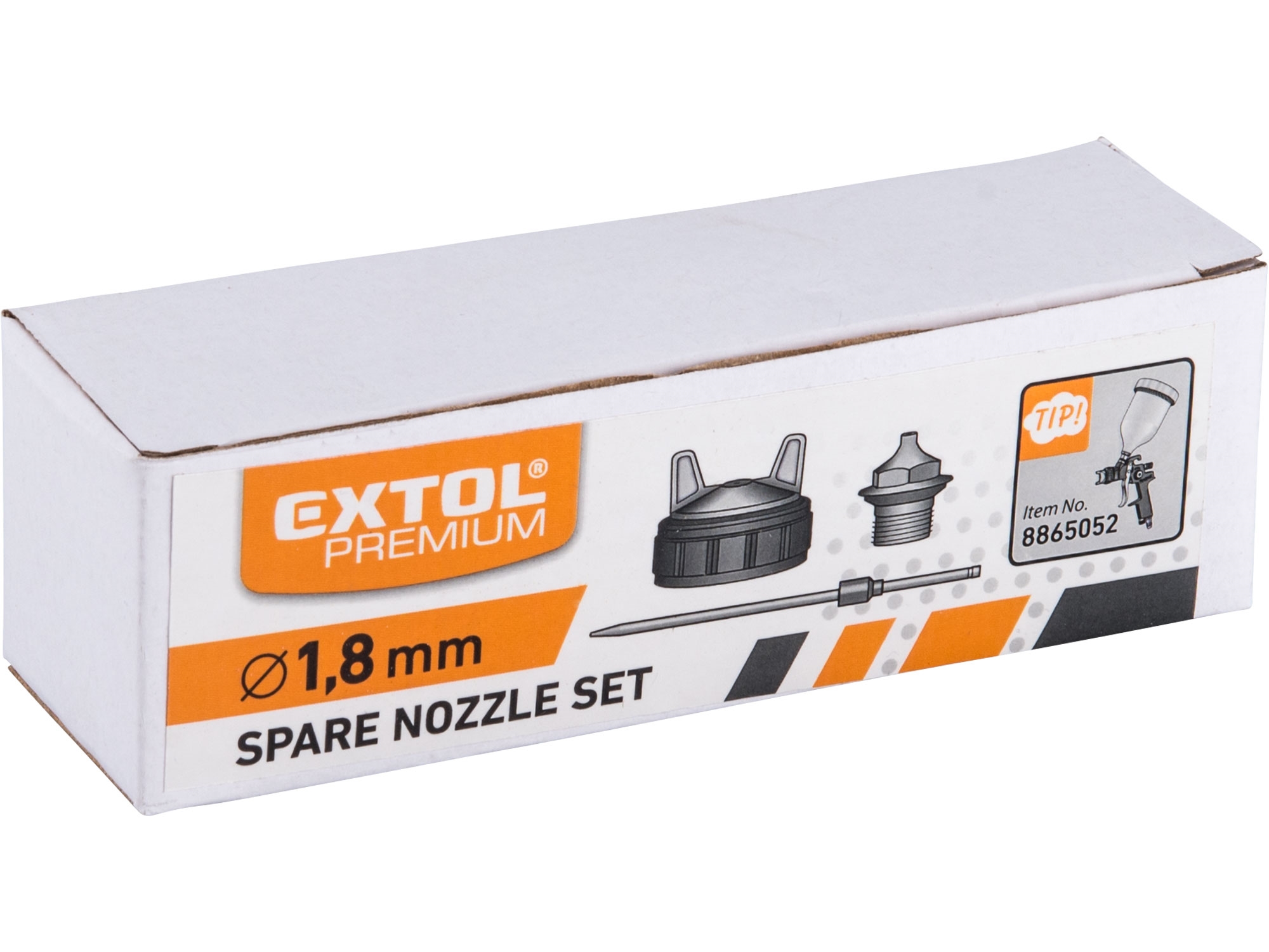 EXTOL PREMIUM tryska náhradní, 1,8mm 8865052B