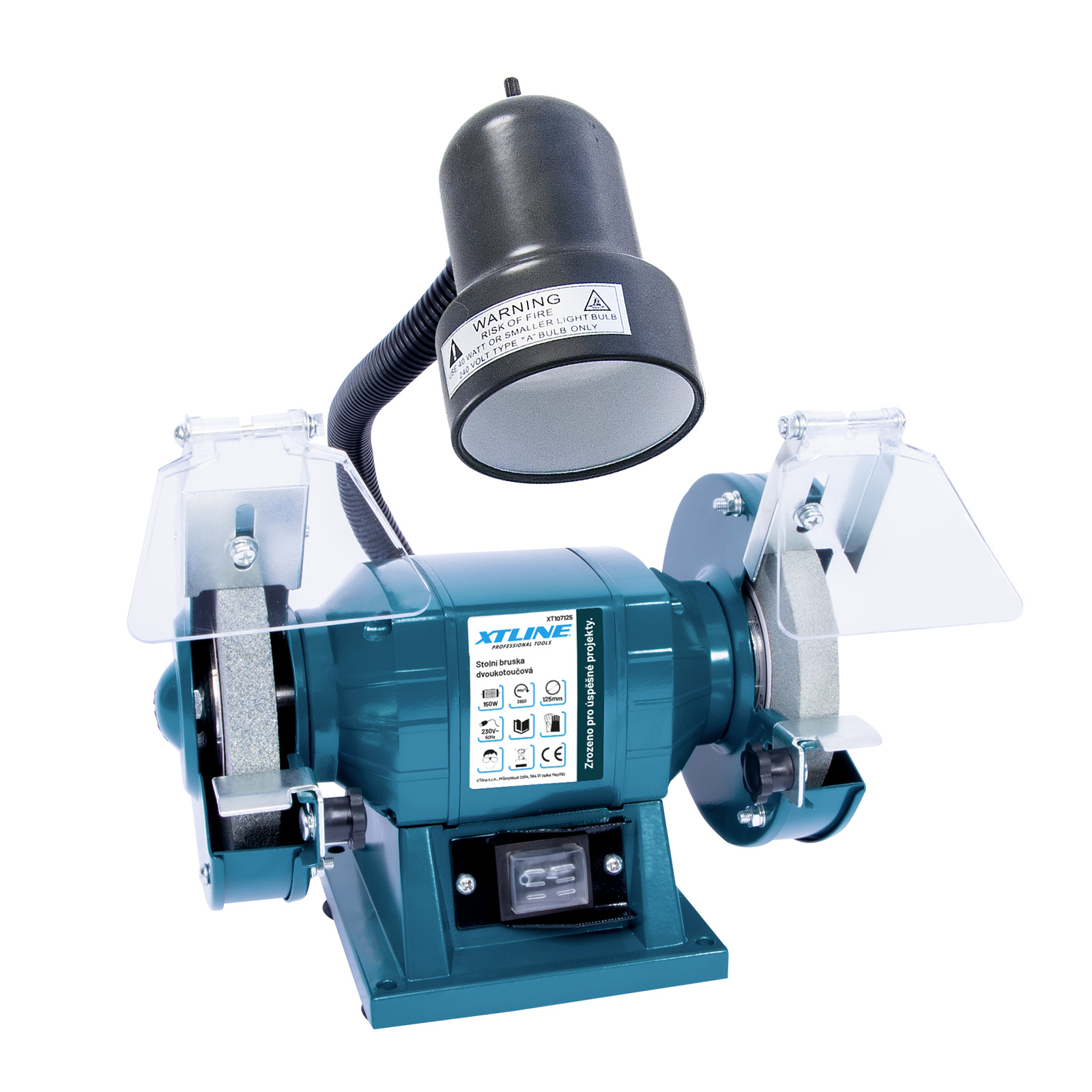 Dvoukotoučová bruska XTline XT107125