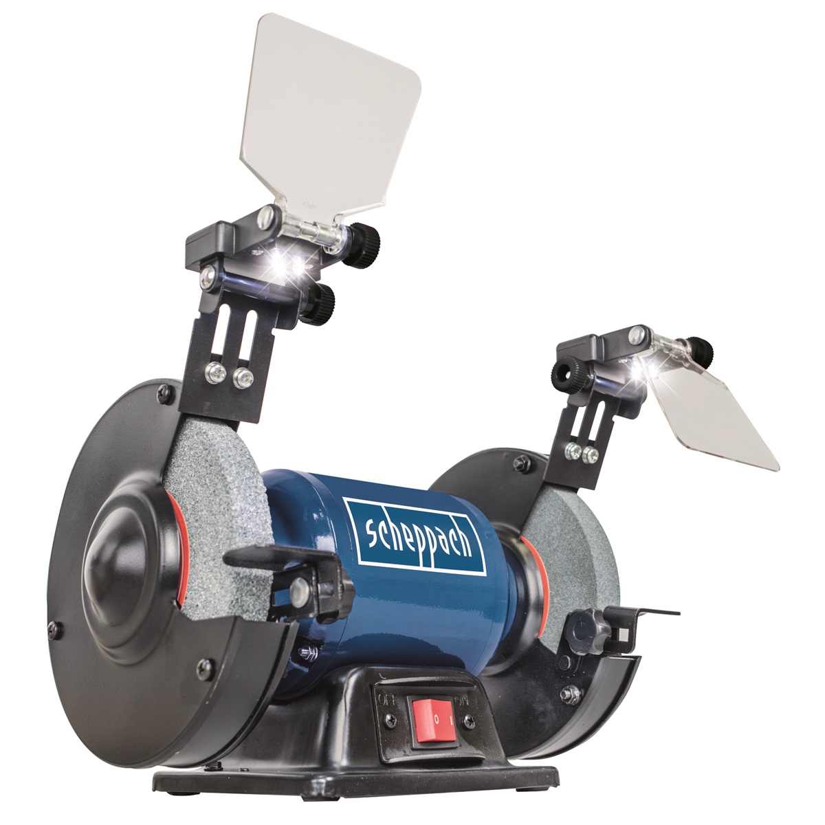 Dvoukotoučová bruska Scheppach SM 150 L