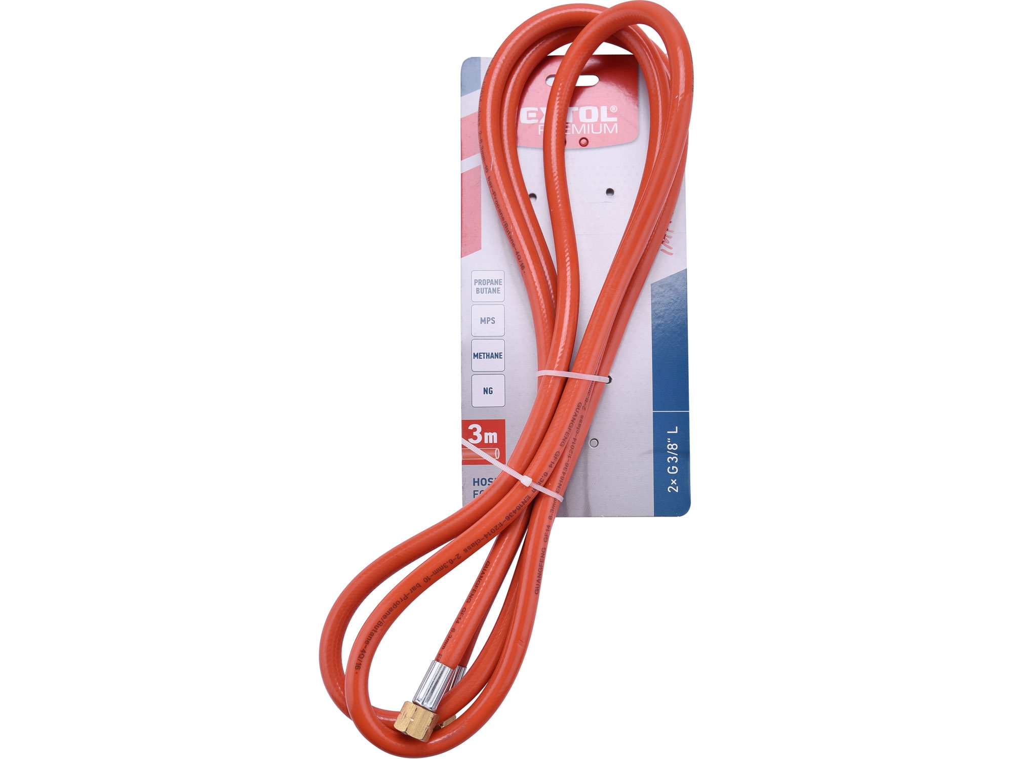 Hadice plynová, 3m EXTOL PREMIUM 8848120