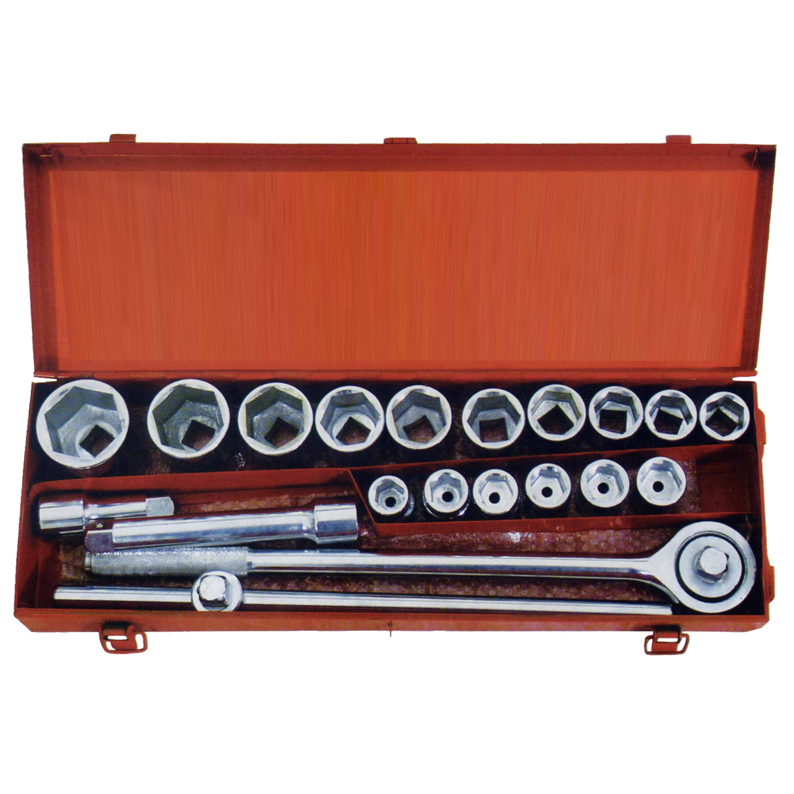 STAVTOOL P16456 Sada hlavic 3/4" 19-50 mm 21 dílů