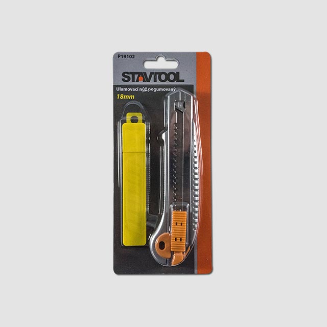 Ulamovací nůž 18 mm STAVTOOL