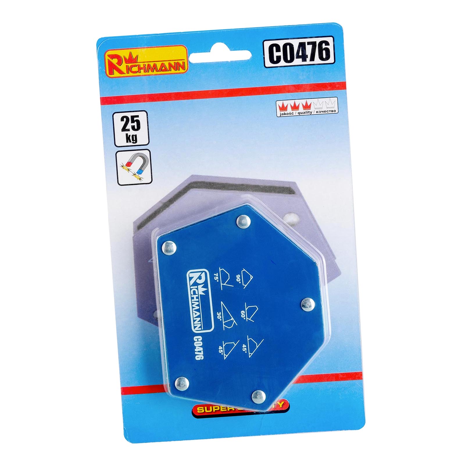 Richmann PC0475 Magnet 6 úhelník 12,5kg