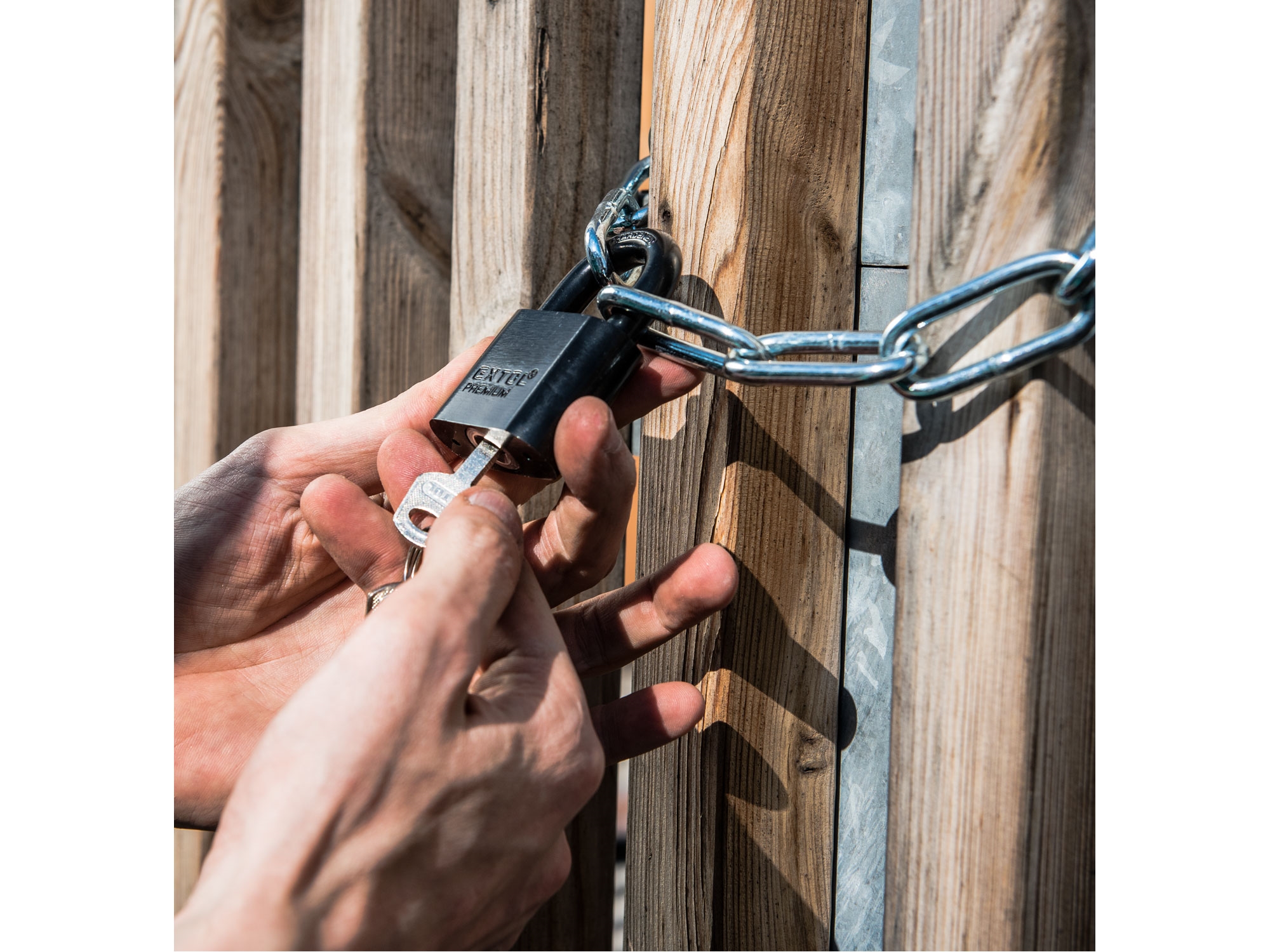 EXTOL PREMIUM Zámek visací kovový, 50mm (obrázek 3)