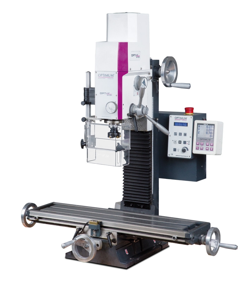 OPTIMUM Vrtačko-frézka OPTIMUM® OPTImill MH 22 VD