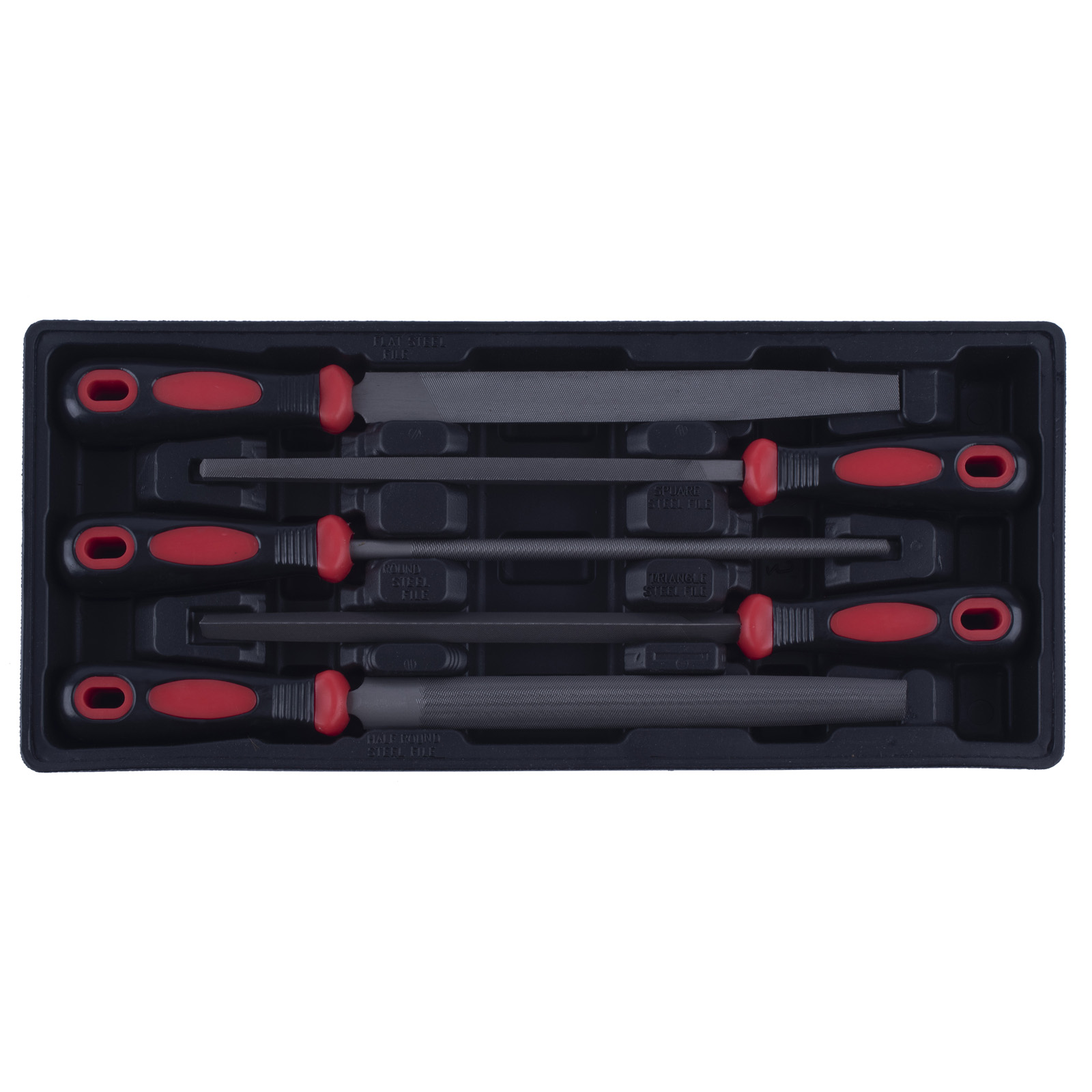 STAVTOOL Sada pilníků 5 díly, plastové plato