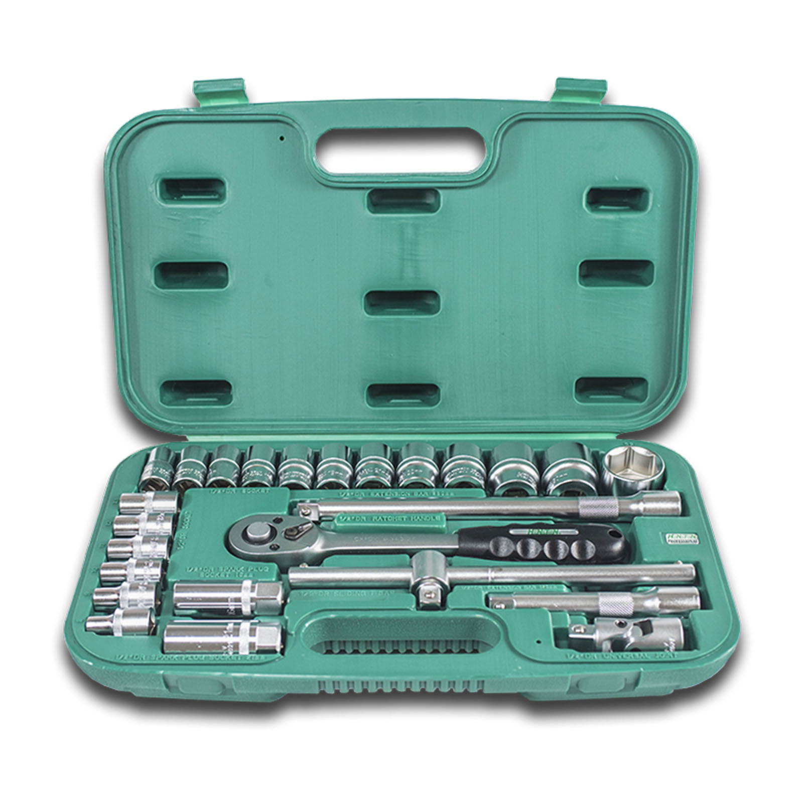 Sada hlavic HONITON 1/2" 25 dílů