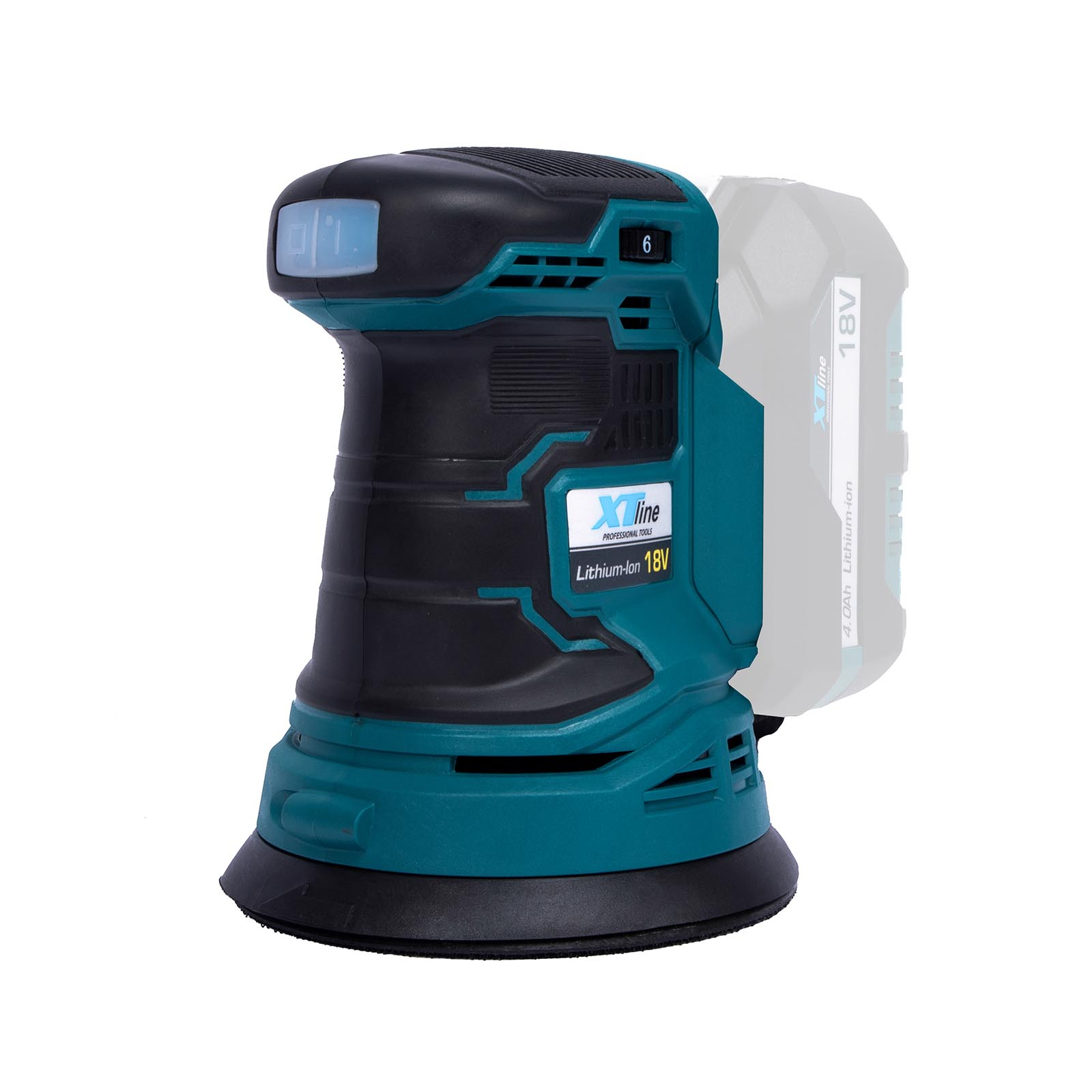 Aku excentrická bruska XTline XT102740