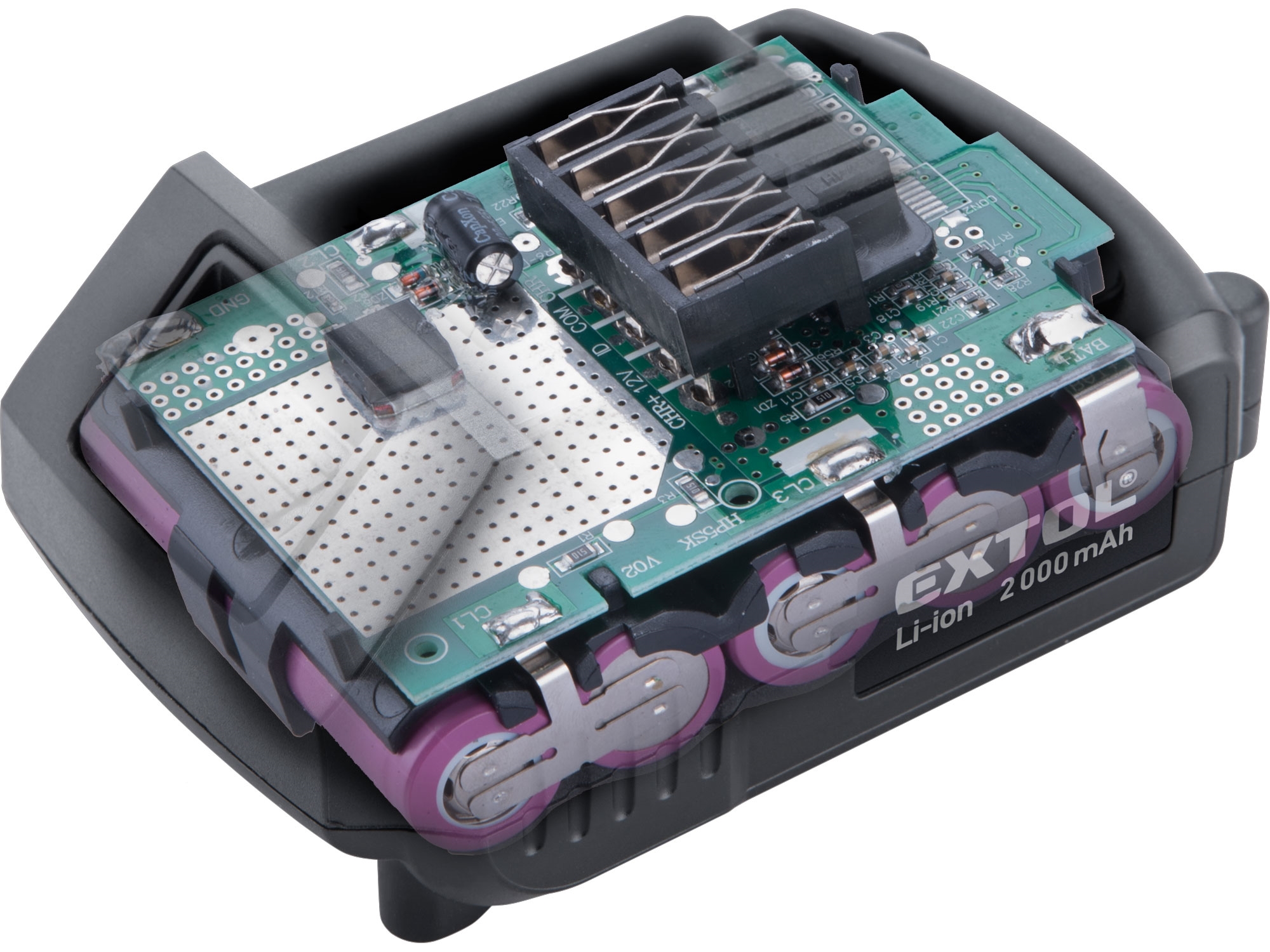 EXTOL PREMIUM 8891881 20V, Li-ion, 2000mAh