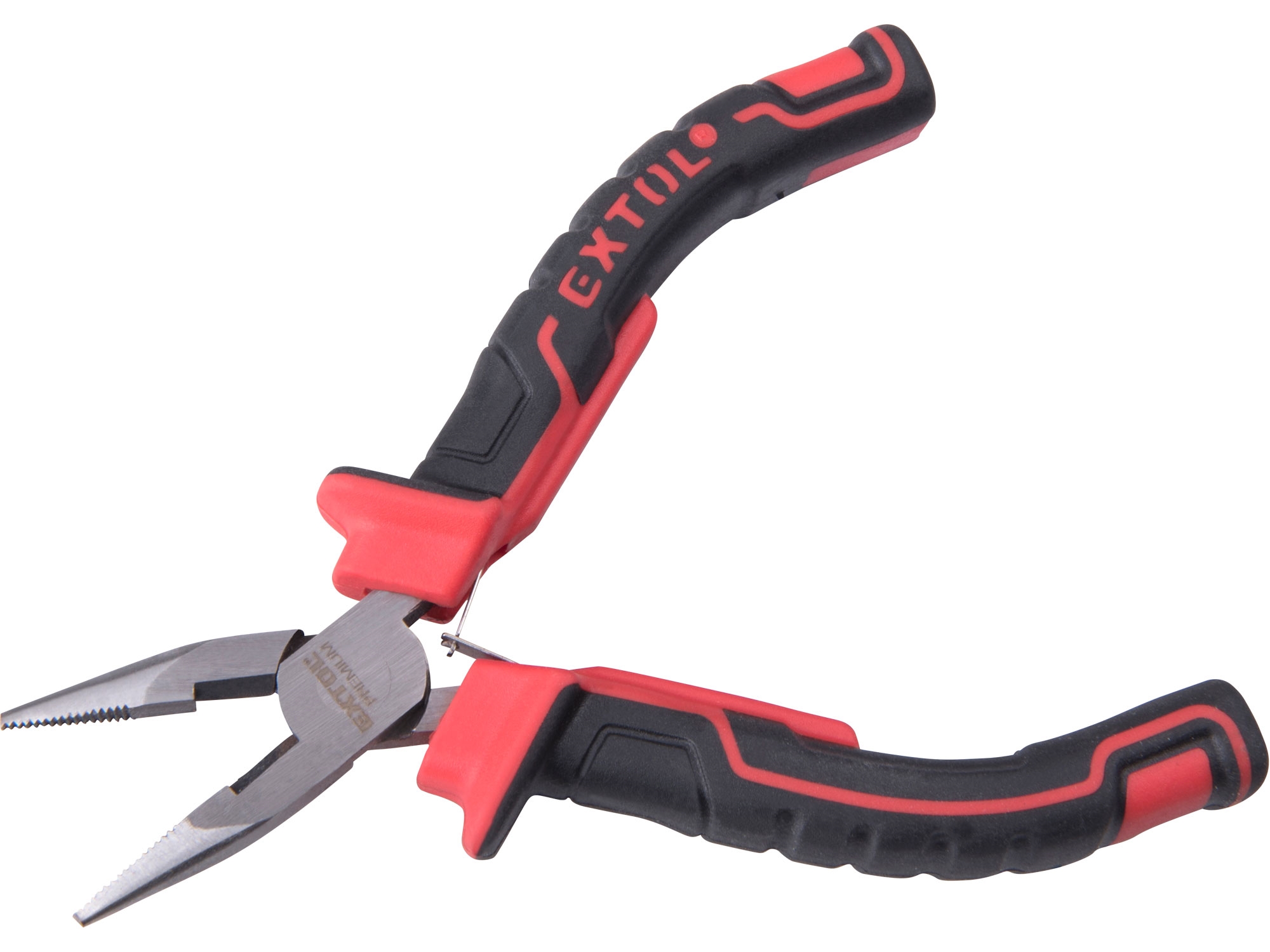 EXTOL PREMIUM kleště půlkulaté přímé mini, 125mm