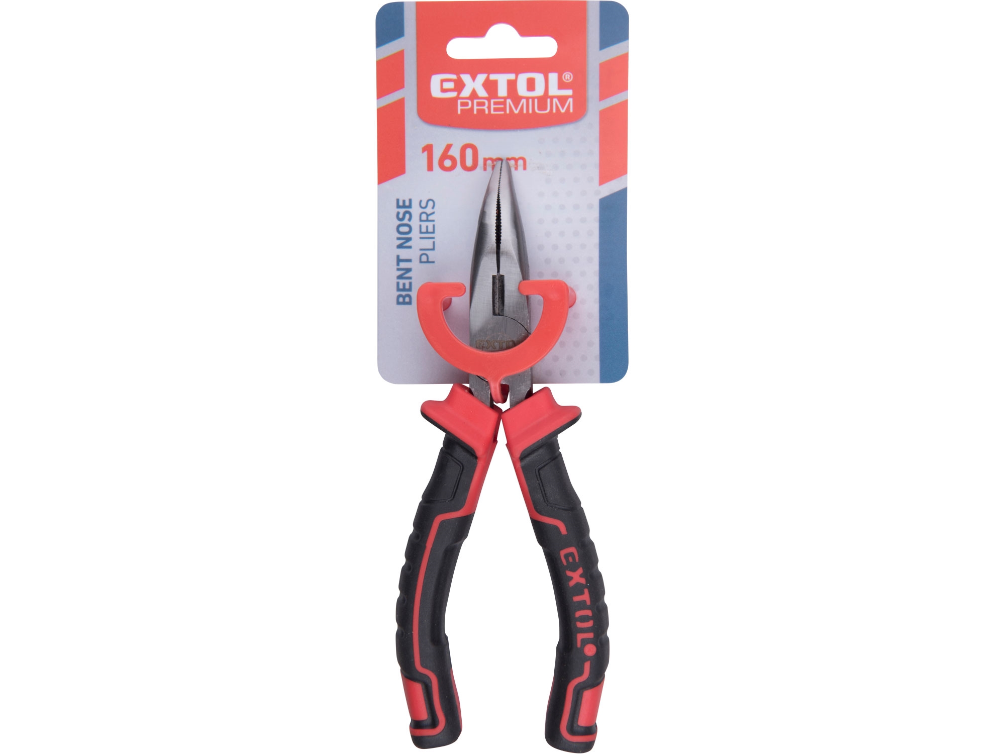 Kleště půlkulaté zahnuté 160mm EXTOL PREMIUM 8813185