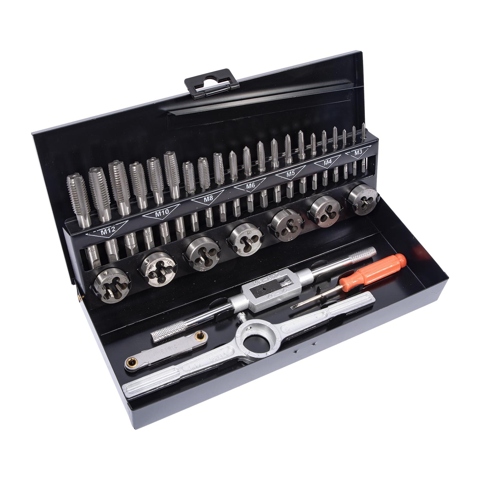 STAVTOOL Sada závitníků M3 – M12 32dílů