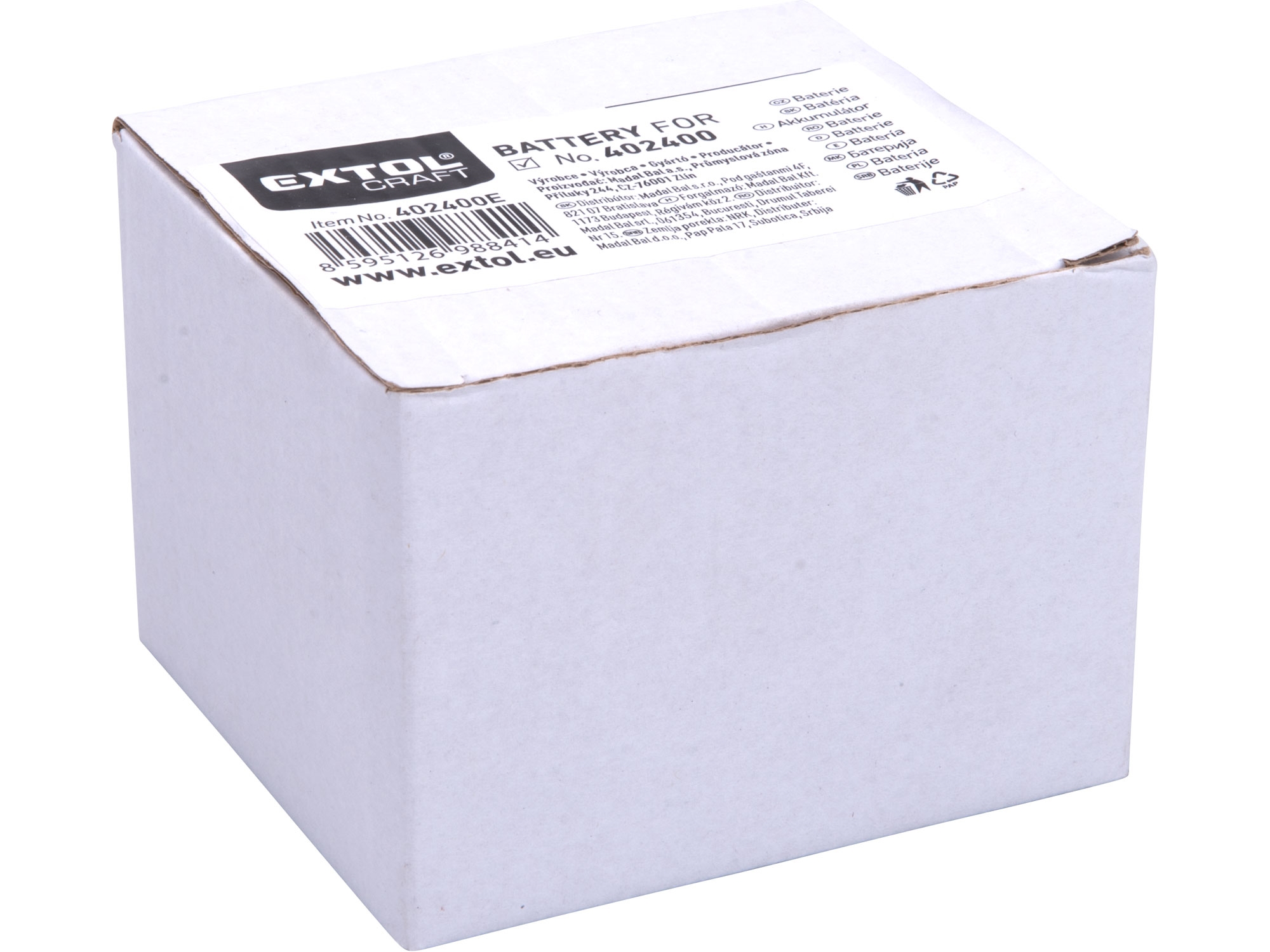 Akumulátor EXTOL CRAFT 402400E Li-ion 1,3Ah/12V
