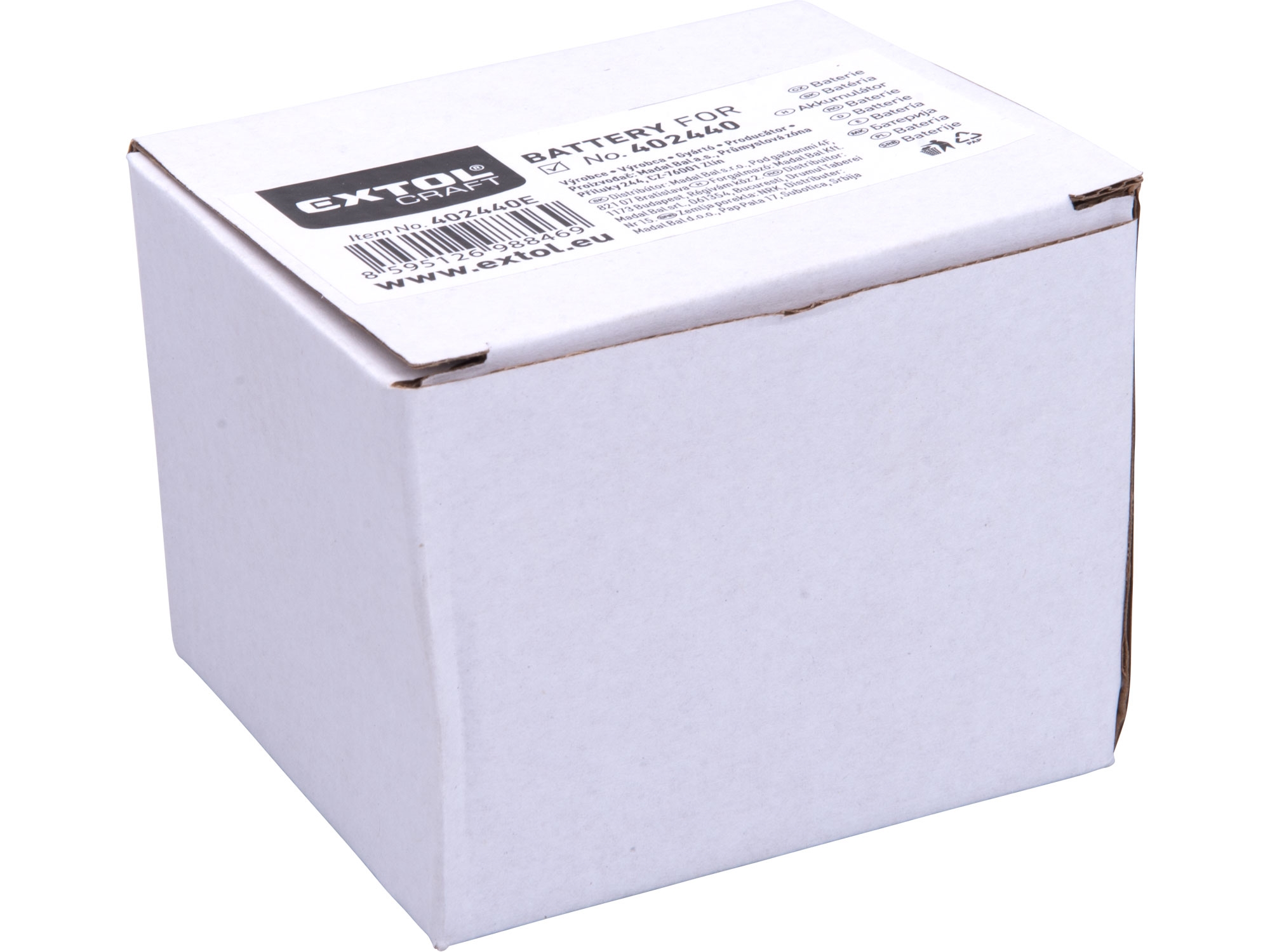 Akumulátor EXTOL CRAFT 402440E Li-ion 1,5Ah/20V