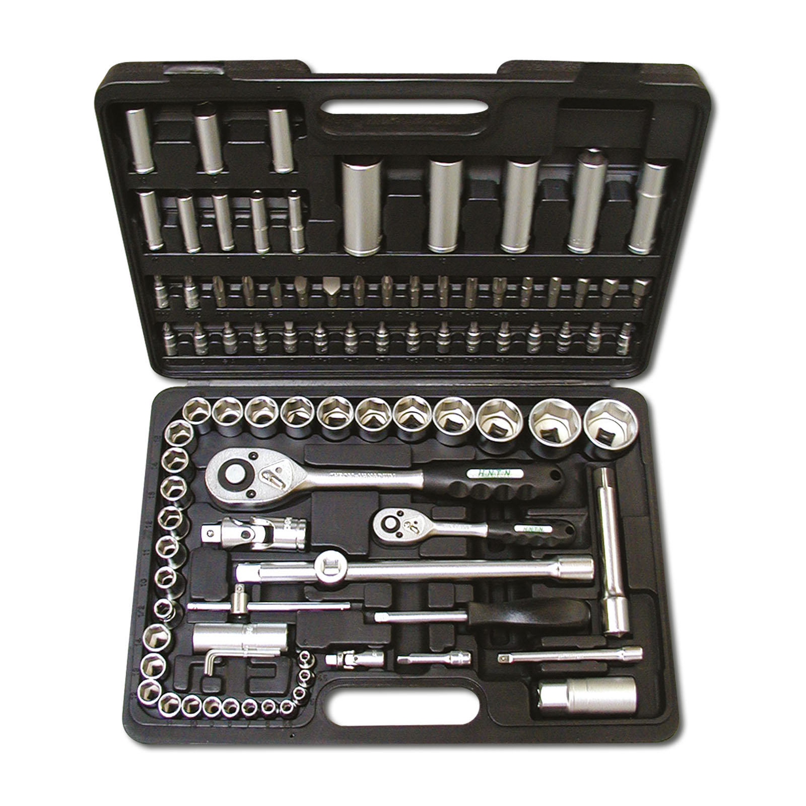 Sada hlavic HONITON 1/4"-1/2" 94 dílů