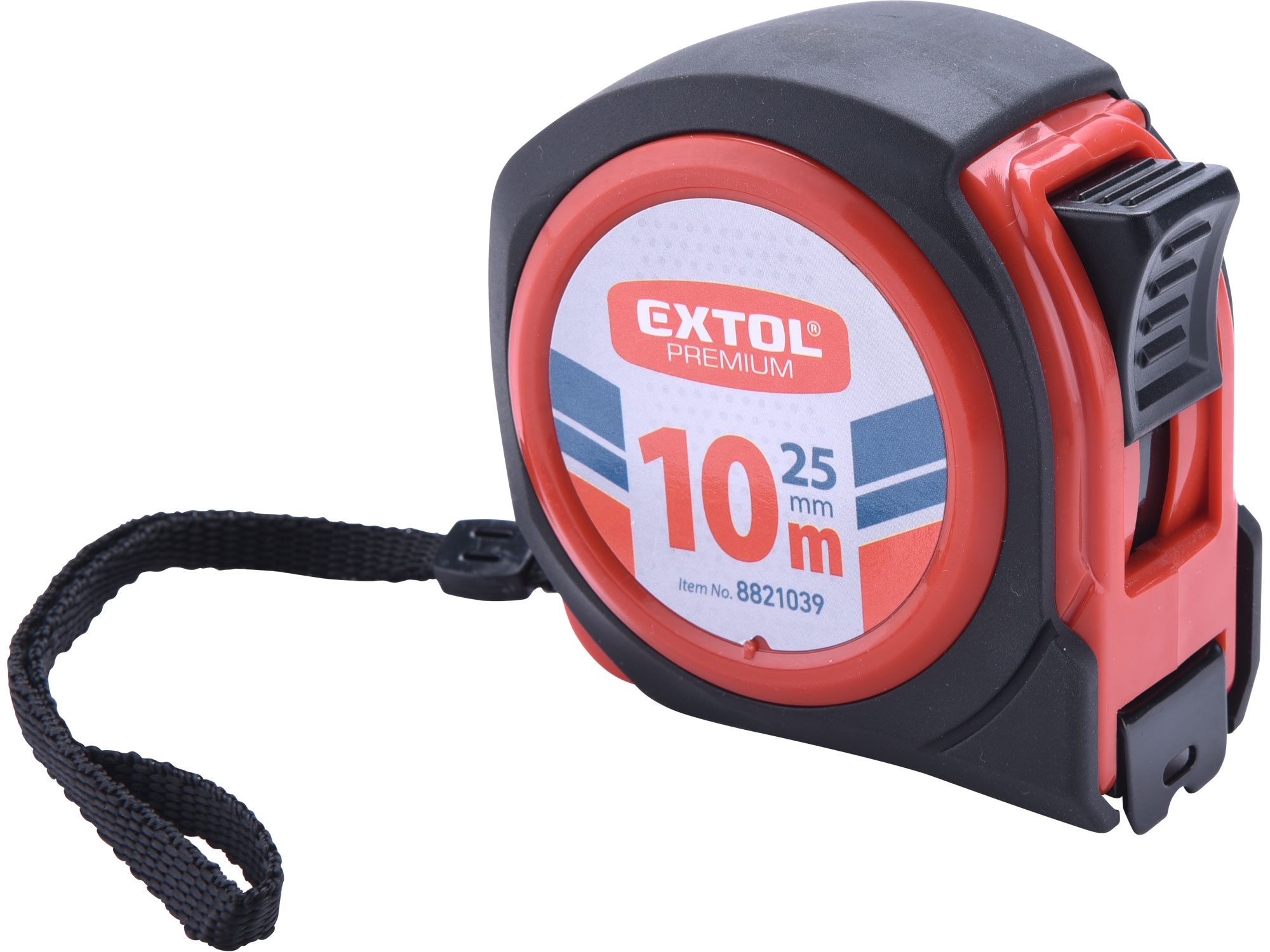 EXTOL PREMIUM Metr svinovací COMPACT, 10m, š. pásku 25mm