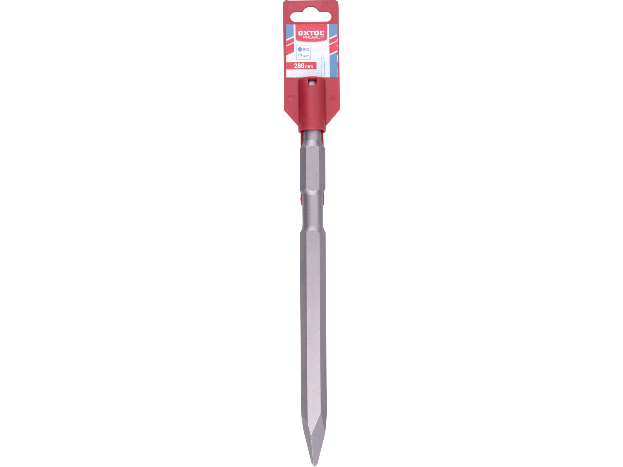 Špičatý sekáč EXTOL PREMIUM HEX 17 280 mm