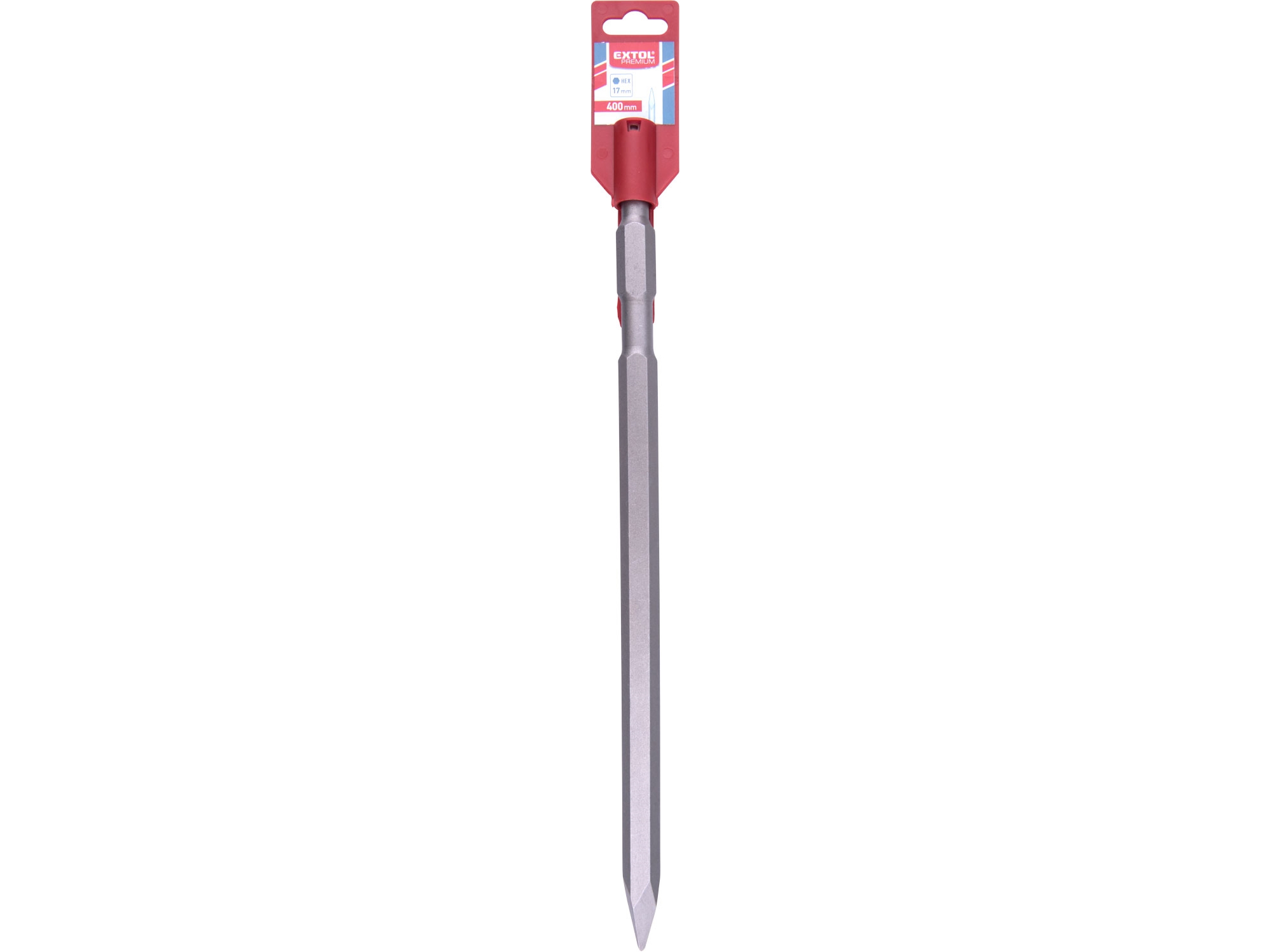 Špičatý sekáč EXTOL PREMIUM HEX 17 400 mm