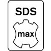Plochý sekáč Bosch RTec Sharp SDS MAX 400 mm