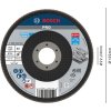 Lamelový brusný kotouč - Bosch Best for Metal Ø 125 mm - lomený