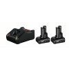 Startovací sada Bosch 2× GBA 12V 6.0Ah + GAL 12V-40