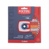 Diamantový turbo kotouč na suché/mokré řezání EXTOL PREMIUM ø 150x22,2 mm