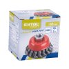 Hrnkový copánkový kartáč M14 EXTOL CRAFT ø 65 mm
