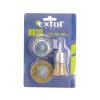 Sada pomosazených kartáčů (3ks) EXTOL CRAFT - stopka 6 mm